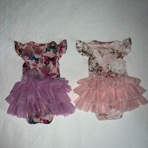 Posh Peanut Tulle Bodysuit 2x Dresses